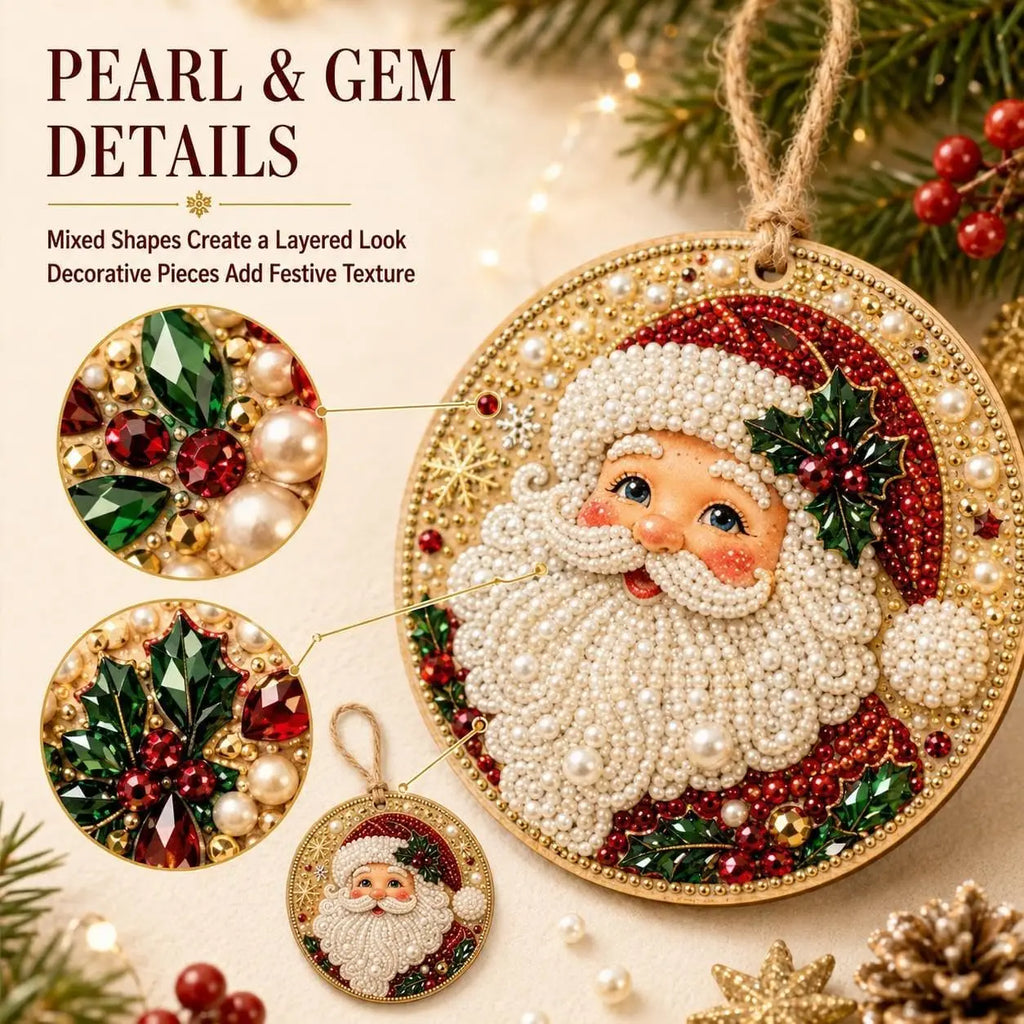 Pearl Art Christmas Ornament Kit, photo 2