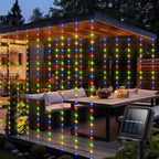 Solar Curtain String Lights, photo 8